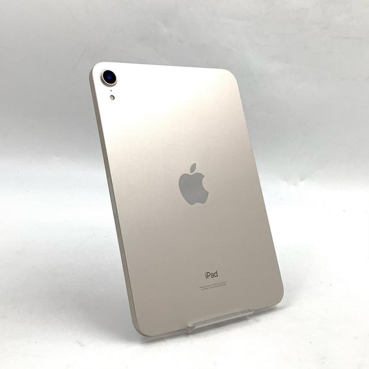 【全額返金保証】【最速発送】Apple iPad mini 8.3インチ 第6世代 64GB スターライト Wi-Fi 超美品 動作確認済