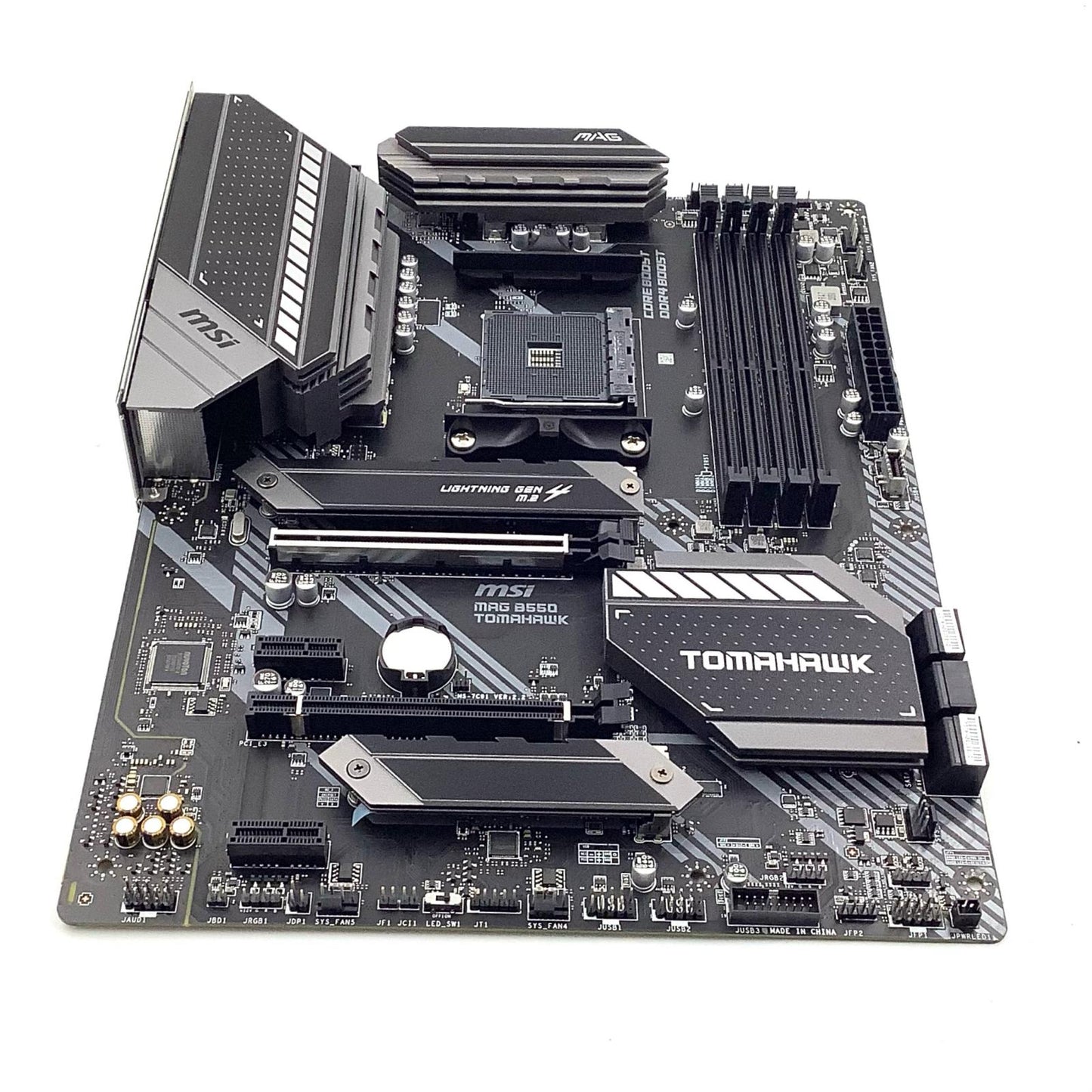 【全額返金保証】【最速発送】MSI マザーボード B550 TOMAHAWK 美品 動作確認済