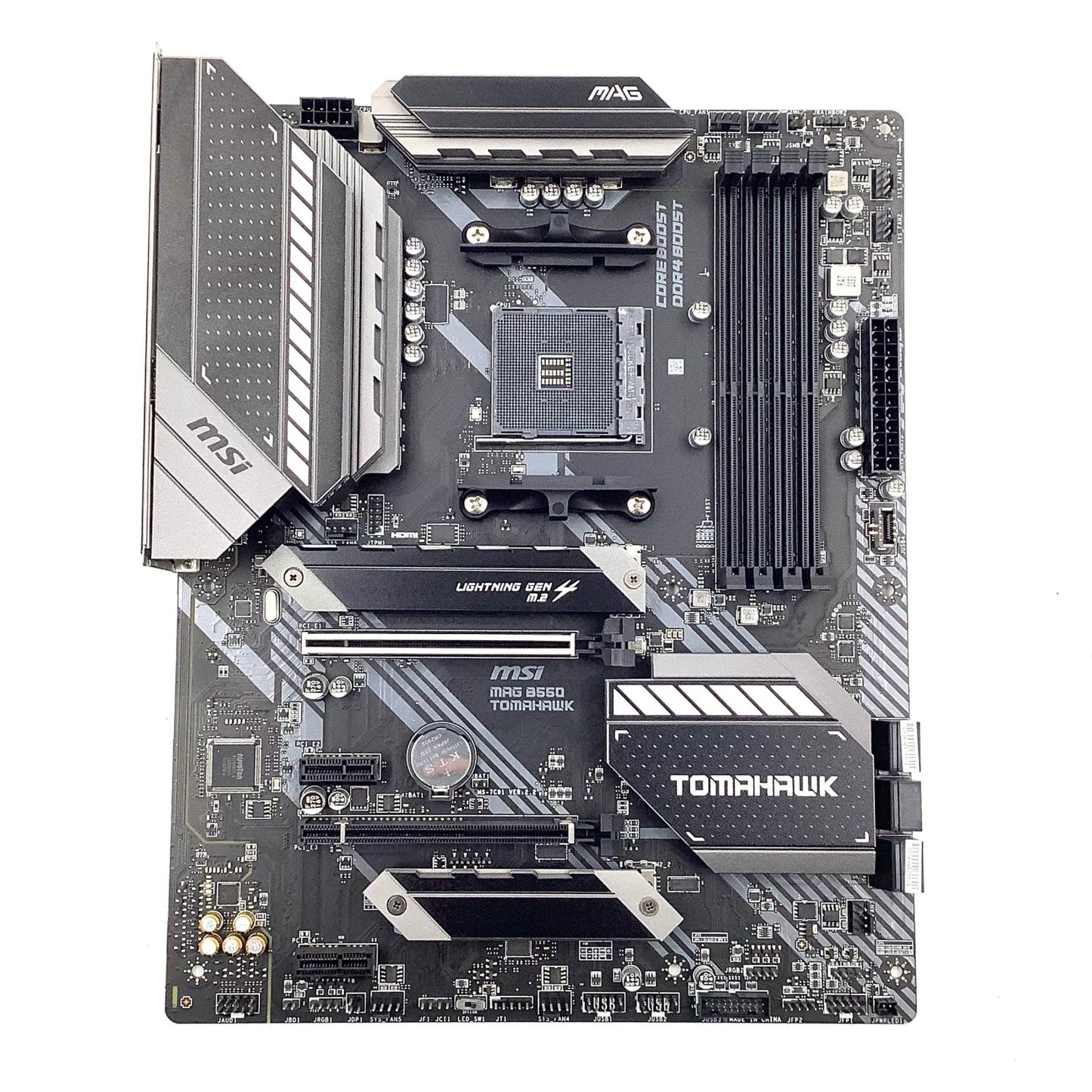 【全額返金保証】【最速発送】MSI マザーボード B550 TOMAHAWK 美品 動作確認済