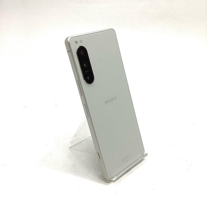 【全額返金保証】【最速発送】Sony Xperia 5 IV 128GB エクリュホワイト au SOG09 白ロム 動作確認済