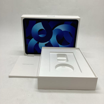 【全額返金保証】【最速発送】Apple iPad Air 10.9インチ 第5世代 256GB ブルー WiFi+Cellular SIMフリー 白ロム 動作確認済
