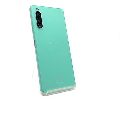 【全額返金保証】【最速発送】Sony Xperia 10 IV 128GB グリーン docomo SO-52C 白ロム 美品 動作確認済