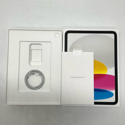 【全額返金保証】【最速発送】Apple iPad iPad 10.9インチ 第10世代 64GB シルバー Wi-Fi 美品 動作確認済