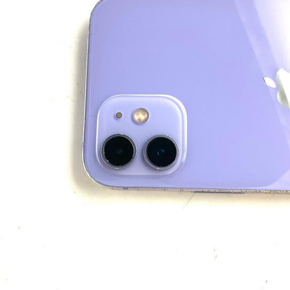 【最速発送】Apple iPhone iPhone 12 64GB パープル Softbank【難有】 73%