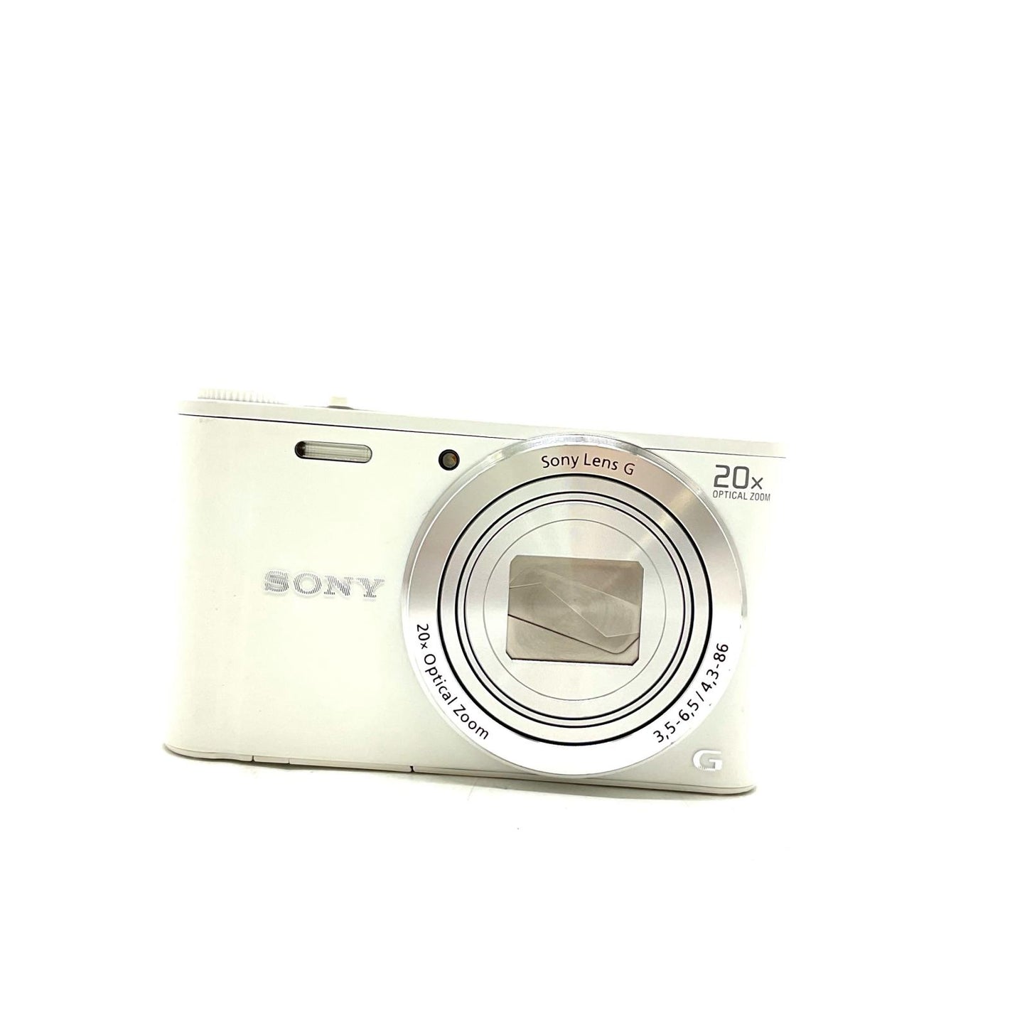 【全額返金保証】【最速発送】Sony コンパクトデジタルカメラ サイバーショット DSC-WX350　ホワイト 美品 動作確認済