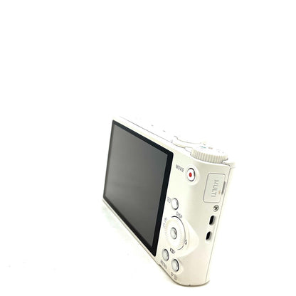 【全額返金保証】【最速発送】Sony コンパクトデジタルカメラ サイバーショット DSC-WX350　ホワイト 美品 動作確認済