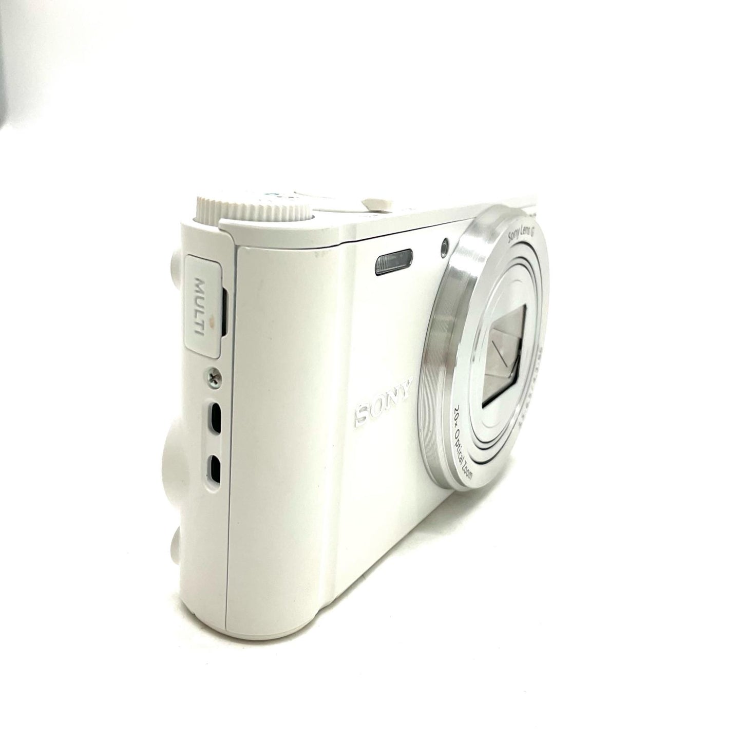 【全額返金保証】【最速発送】Sony コンパクトデジタルカメラ サイバーショット DSC-WX350　ホワイト 美品 動作確認済