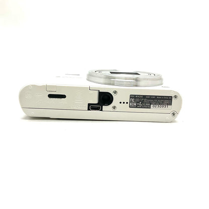 【全額返金保証】【最速発送】Sony コンパクトデジタルカメラ サイバーショット DSC-WX350　ホワイト 美品 動作確認済