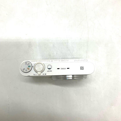 【全額返金保証】【最速発送】Sony コンパクトデジタルカメラ サイバーショット DSC-WX350　ホワイト 美品 動作確認済
