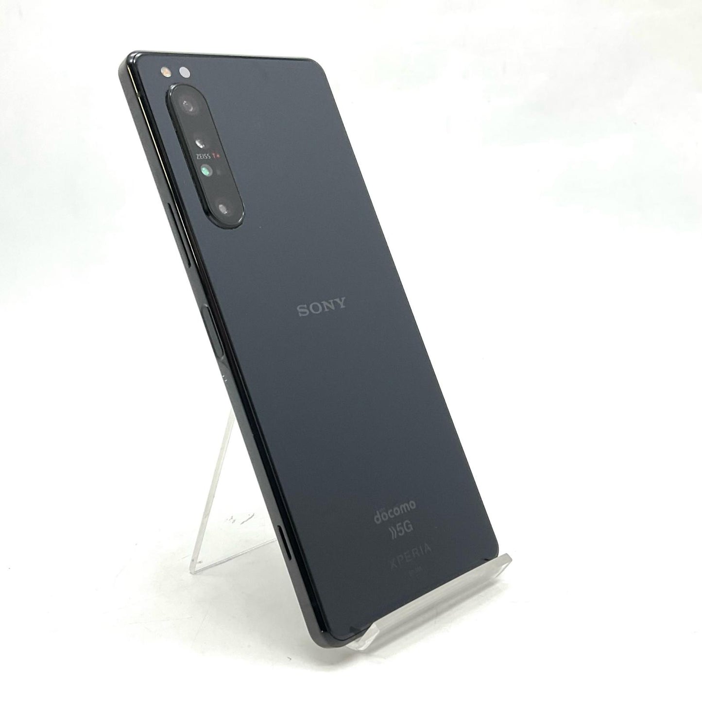 【全額返金保証】【最速発送】Sony Xperia 1 II 128GB ブラック docomo SO-51A 白ロム 美品 動作確認済