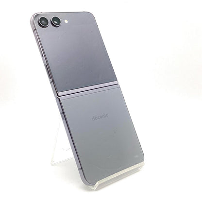【全額返金保証】【最速発送】SAMSUNG Galaxy Z Flip5 256GB Graphite docomo SIMフリー SC-54D 白ロム 美品 動作確認済