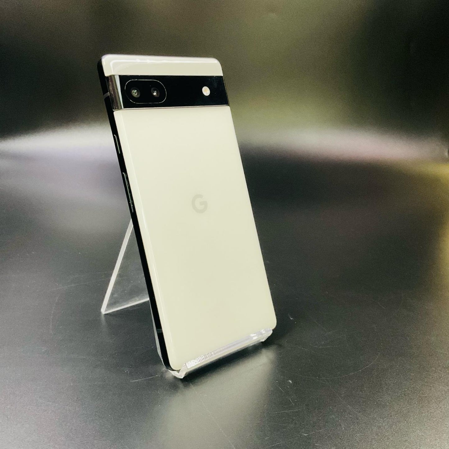 【全額返金保証】【最速発送】Google Pixel 6a 128GB Chalk au GB17L 白ロム 美品 動作確認済