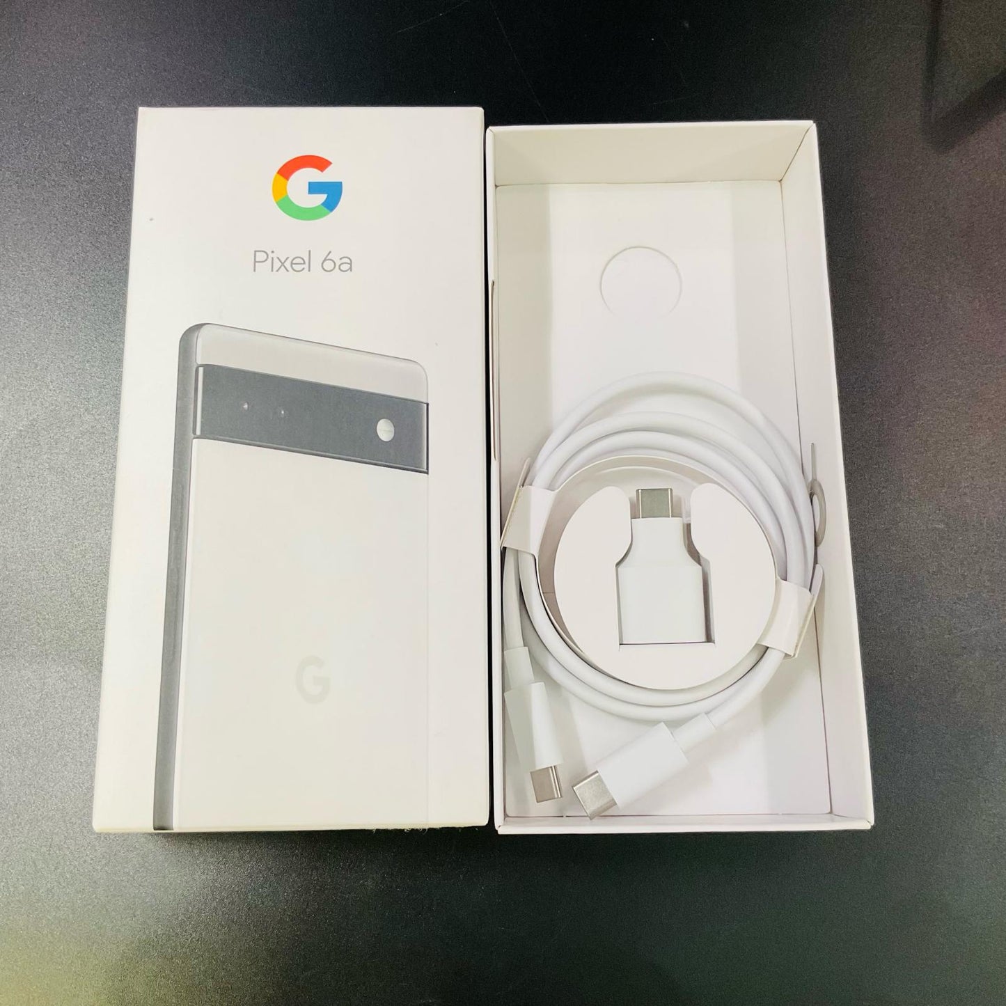 【全額返金保証】【最速発送】Google Pixel 6a 128GB Chalk au GB17L 白ロム 美品 動作確認済