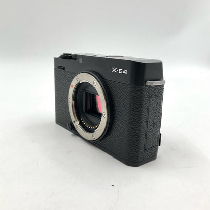 【全額返金保証】【最速発送】FUJIFILM デジタル一眼 X-E4 ボディ ブラック 美品 動作確認済