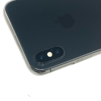 【全額返金保証】【最速発送】Apple iPhone iPhone X 64GB スペースグレイ au 白ロム 動作確認済 70%