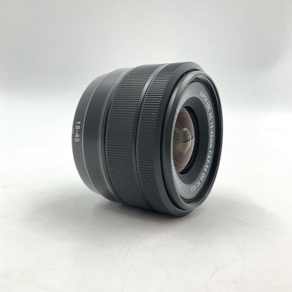 【全額返金保証】【最速発送】FUJIFILM フジノンレンズ XC15-45mmF3.5-5.6 OIS PZ [ブラック] 美品 動作確認済