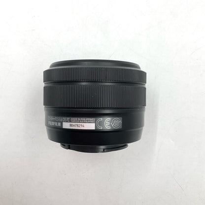 【全額返金保証】【最速発送】FUJIFILM フジノンレンズ XC15-45mmF3.5-5.6 OIS PZ [ブラック] 美品 動作確認済
