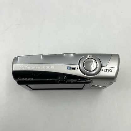 【全額返金保証】【最速発送】Canon コンパクトデジタルカメラ IXY DIGITAL 800 IS [シルバー] 動作確認済