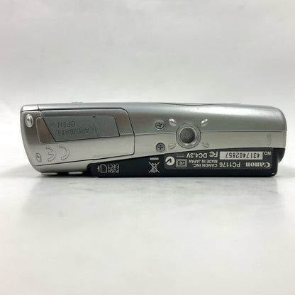 【全額返金保証】【最速発送】Canon コンパクトデジタルカメラ IXY DIGITAL 800 IS [シルバー] 動作確認済