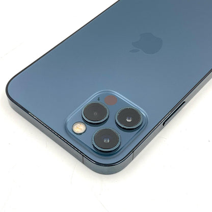 【全額返金保証】【最速発送】Apple iPhone iPhone 12 Pro 128GB パシフィックブルー docomo 白ロム 動作確認済 77%