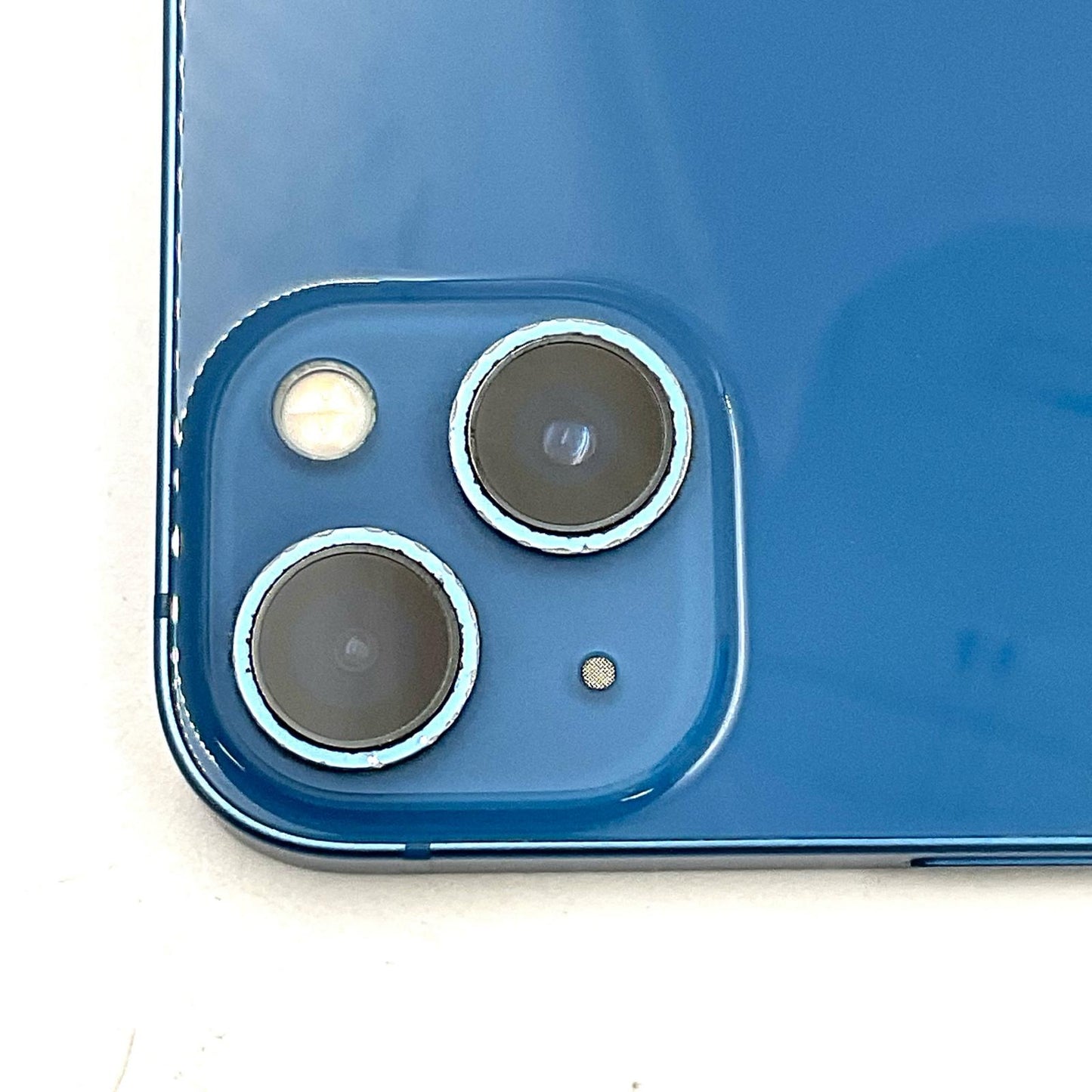 【最速発送】Apple iPhone iPhone 13 256GB ブルー au SIMフリー 白ロム【難有】 77%
