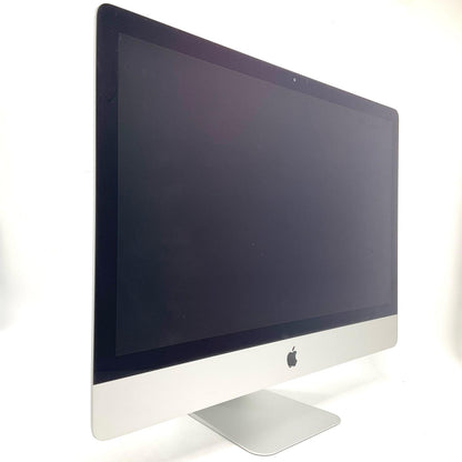 【全額返金保証】【最速発送】Apple iMac 27インチ クアッドコア intel core i7 32GB フュージョンドライブ 3TB シルバー 動作確認済