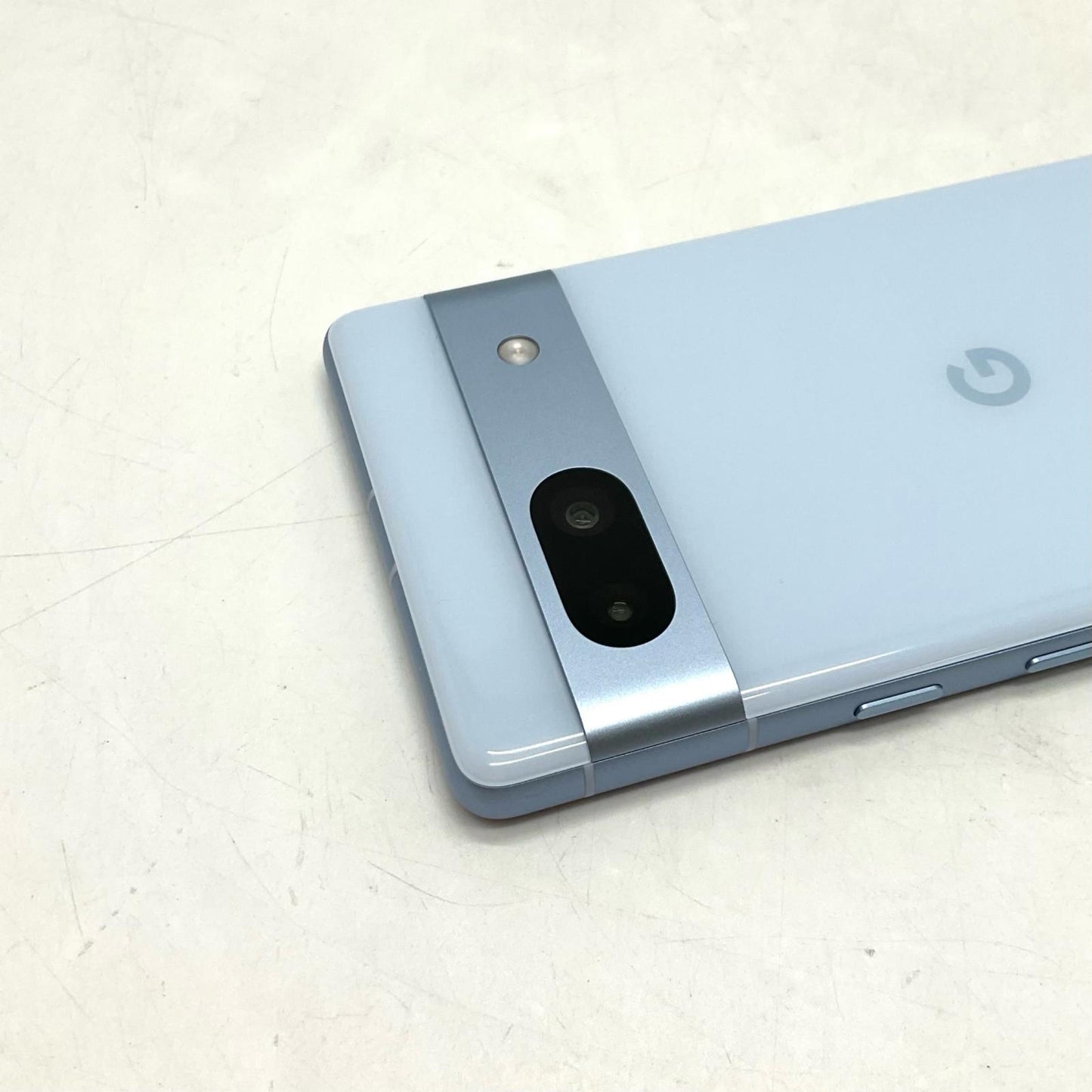 【全額返金保証】【最速発送】Google Pixel 7a 128GB Sea au G82U8 白ロム 動作確認済