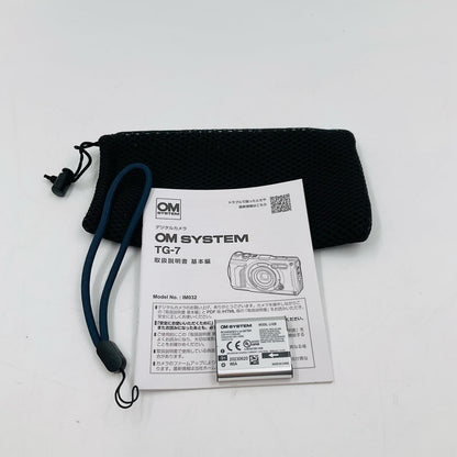 【全額返金保証】【最速発送】OM SYSTEM コンパクトデジタルカメラ Tough TG-7 美品 動作確認済