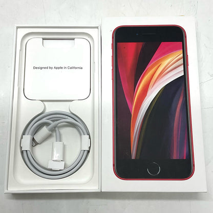 【全額返金保証】【最速発送】Apple iPhone iPhone SE（第2世代） 64GB (PRODUCT)RED docomo 白ロム 動作確認済 75%