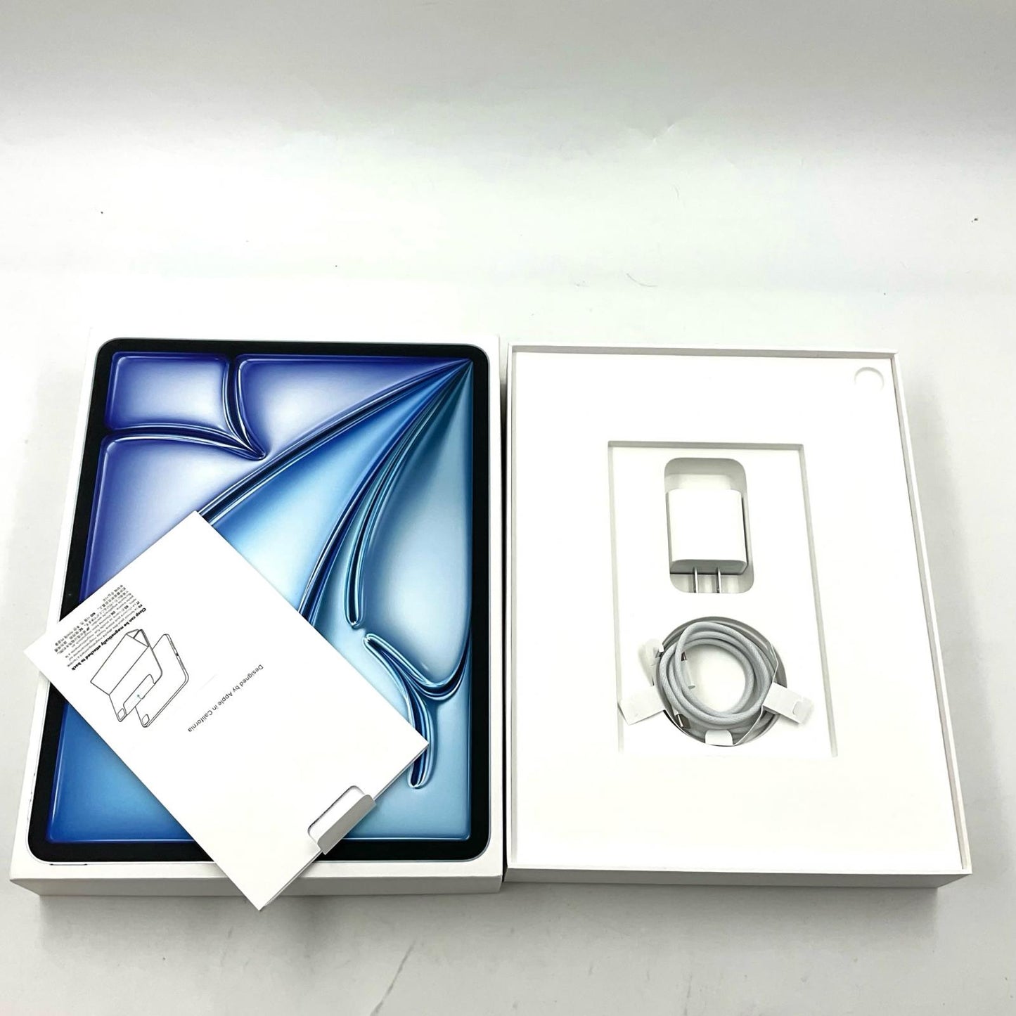 【全額返金保証】【最速発送】Apple iPad Air M2 13インチ 128GB ブルー Wi-Fi 超美品 動作確認済