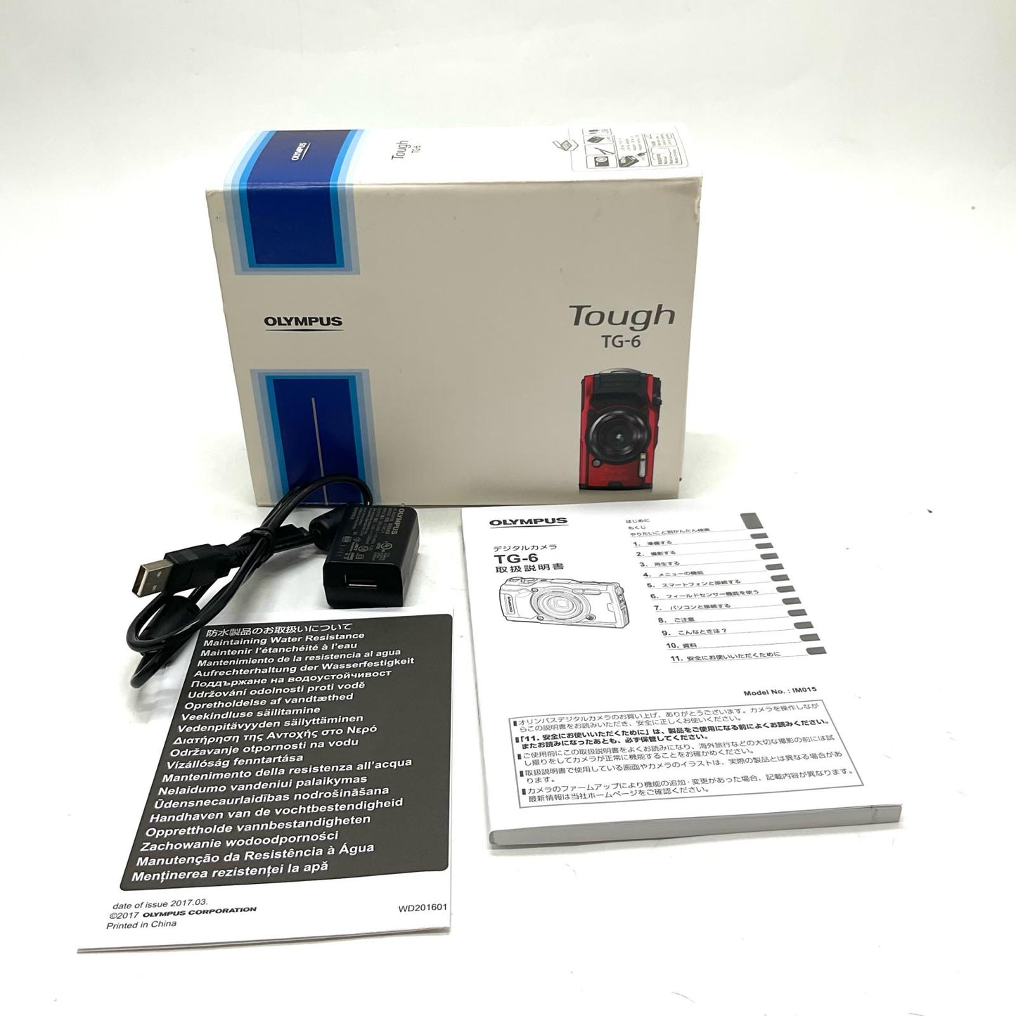 【全額返金保証】【最速発送】OLYMPUS コンパクトデジタルカメラ Tough TG-6 動作確認済