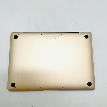 【全額返金保証】【最速発送】Apple MacBook 12インチ 2016 1.3GHz デュアルコア Intel Core m3 8GB 256GB ゴールド 動作確認済