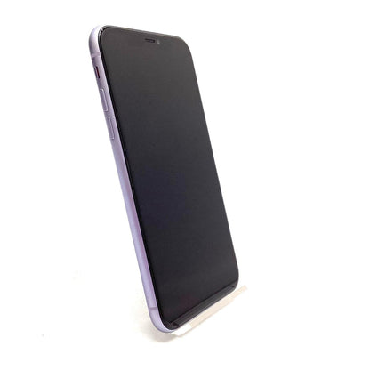 【全額返金保証】【最速発送】Apple iPhone iPhone 11 64GB パープル au 白ロム 美品 動作確認済 87%