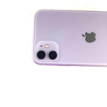 【全額返金保証】【最速発送】Apple iPhone iPhone 11 64GB パープル au 白ロム 美品 動作確認済 87%