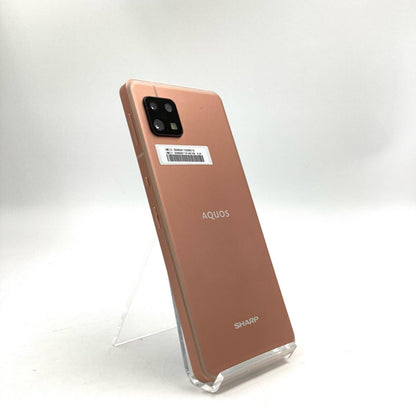 【全額返金保証】【最速発送】SHARP AQUOS sense6 64GB ライトカッパー 楽天モバイル SH-RM19 白ロム 美品 動作確認済