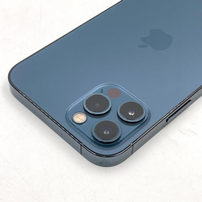 【全額返金保証】【最速発送】Apple iPhone iPhone 12 Pro 128GB パシフィックブルー au 白ロム 動作確認済 77%