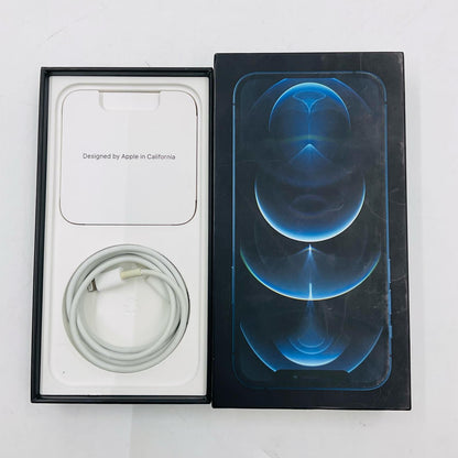 【全額返金保証】【最速発送】Apple iPhone iPhone 12 Pro 128GB パシフィックブルー au 白ロム 動作確認済 77%