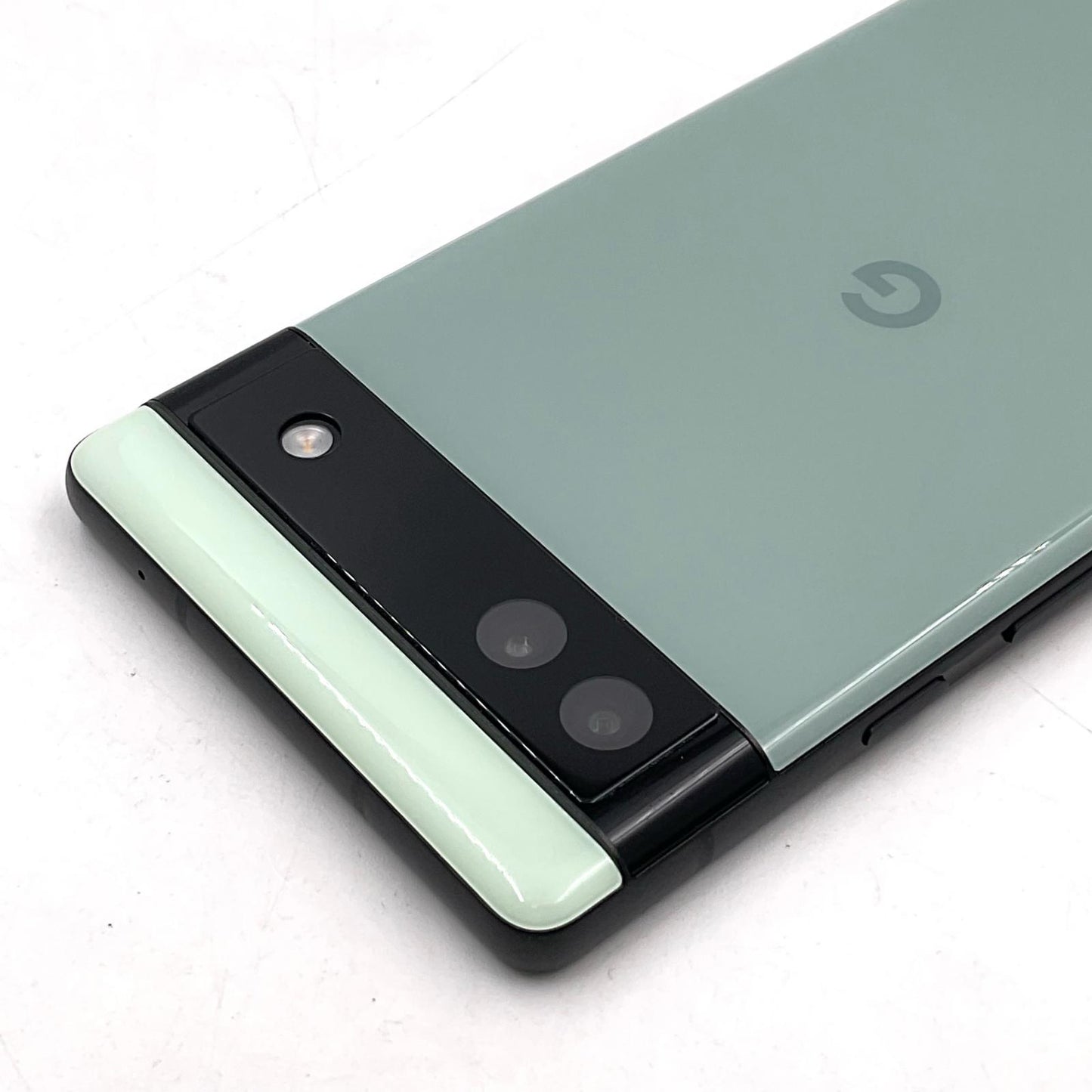 【全額返金保証】【最速発送】Google Pixel 6a 128GB Sage au SIMフリー GB17L 白ロム 美品 動作確認済