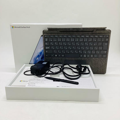 【全額返金保証】【最速発送】Microsoft surface Pro9 2038 12th Gen Intel i5-1235U 8GB SSD 256GB 95.9% 美品 動作確認済