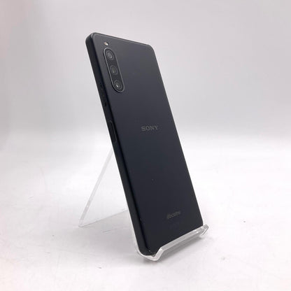 【全額返金保証】【最速発送】Sony Xperia 10 IV 128GB ブラック docomo SO-52C 白ロム 動作確認済