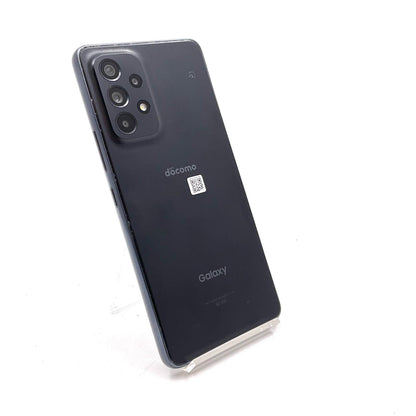 【全額返金保証】【最速発送】SAMSUNG Galaxy A53 5G 128GB オーサムブラック docomo SIMフリー SC-53C 白ロム 動作確認済