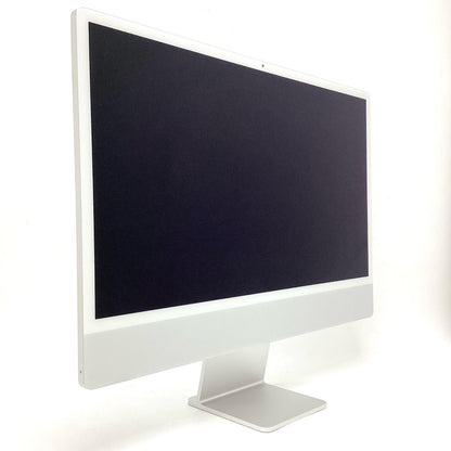 【全額返金保証】【最速発送】Apple iMac 24インチ M1 8コア 8GB SSD 256GB シルバー 美品 動作確認済