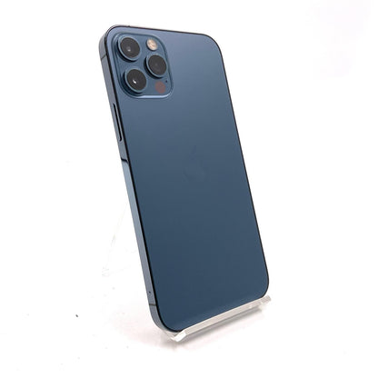 【全額返金保証】【最速発送】Apple iPhone iPhone 12 Pro 256GB パシフィックブルー docomo SIMフリー 白ロム 美品 動作確認済 86%