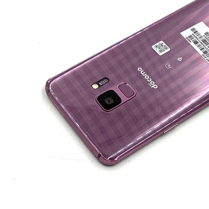 【全額返金保証】【最速発送】SAMSUNG Galaxy S9 64GB ライラックパープル docomo SC-02K 白ロム 美品 動作確認済