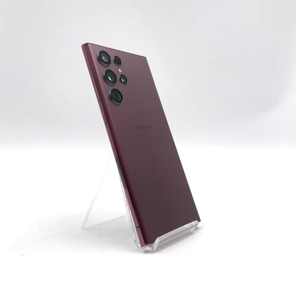 【全額返金保証】【最速発送】SAMSUNG Galaxy S22 Ultra 256GB ピンク docomo SC-52C 白ロム 美品 動作確認済