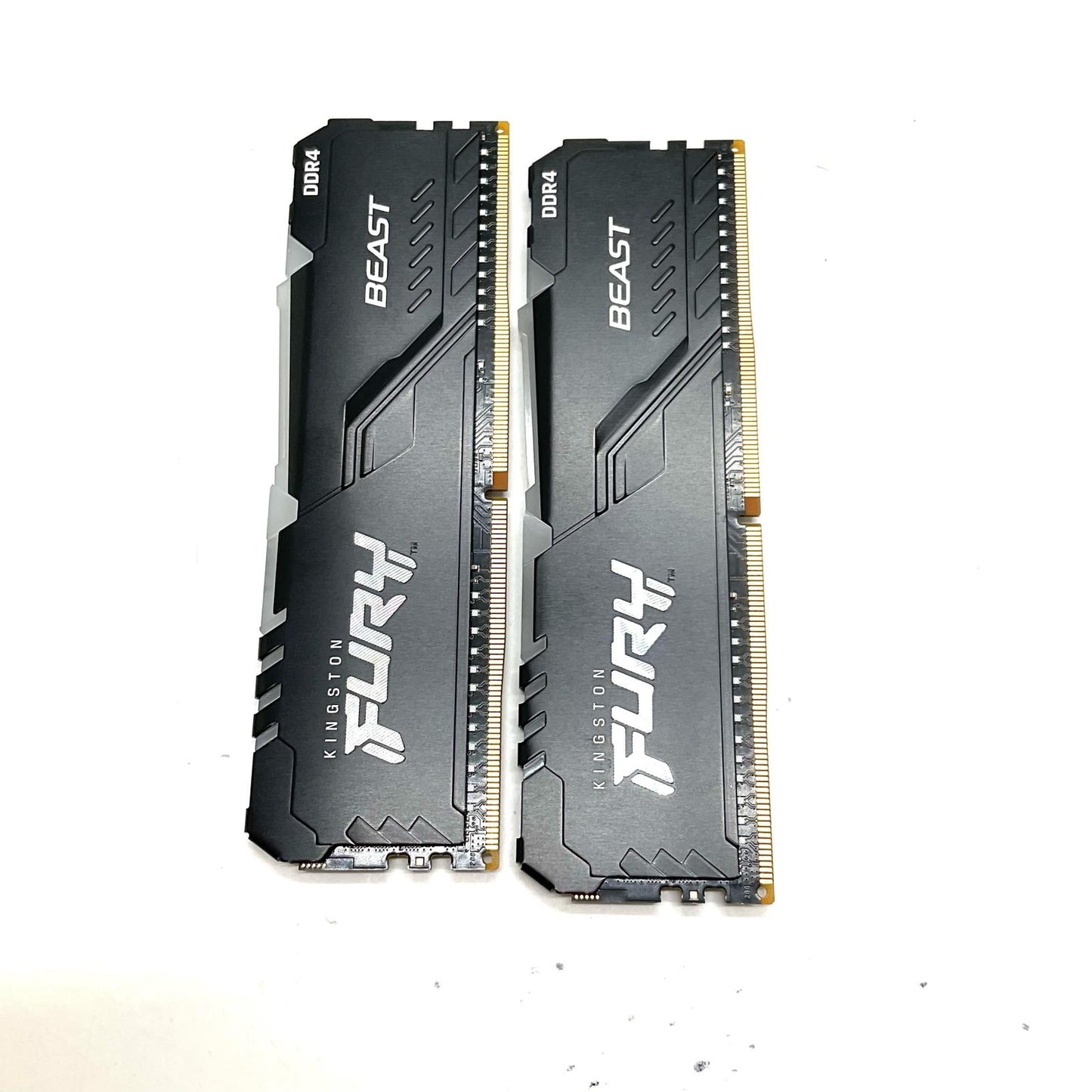 【全額返金保証】【最速発送】キングストン メモリ DDR4 PC4-25600 8GB 2枚組 合計16GB KF432C16BBAK2/16 美品 動作確認済