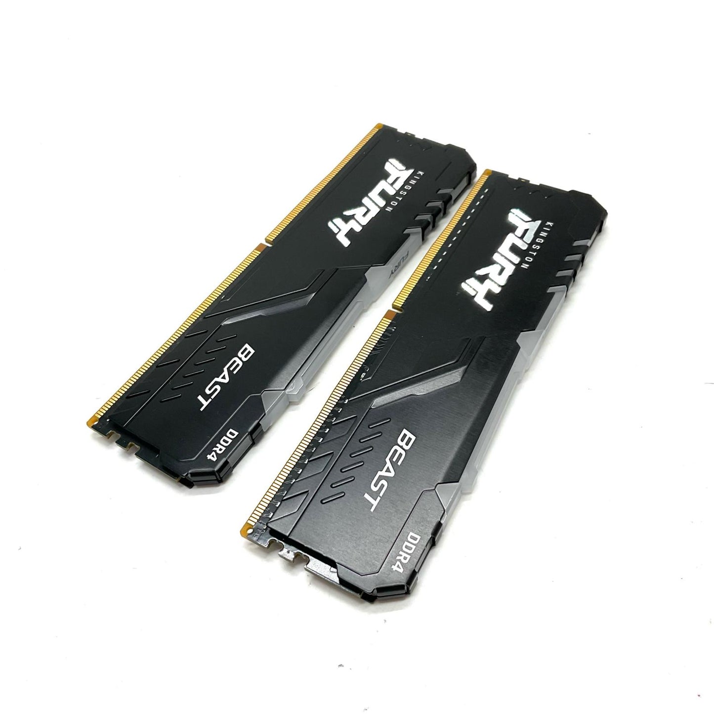 【全額返金保証】【最速発送】キングストン メモリ DDR4 PC4-25600 8GB 2枚組 合計16GB KF432C16BBAK2/16 美品 動作確認済