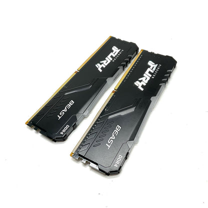 【全額返金保証】【最速発送】キングストン メモリ DDR4 PC4-25600 8GB 2枚組 合計16GB KF432C16BBAK2/16 美品 動作確認済