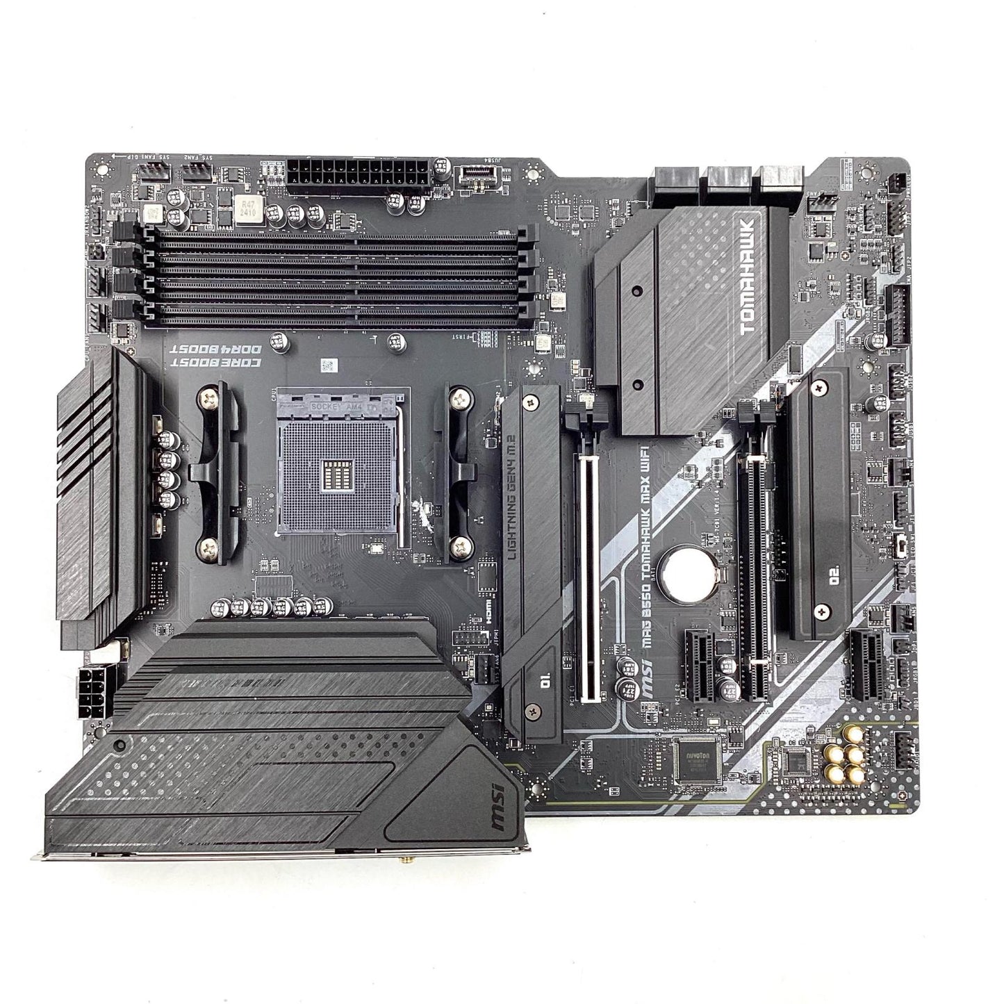 【全額返金保証】【最速発送】MSI マザーボード MAG B550 TOMAHAWK MAX WIFI 美品 動作確認済