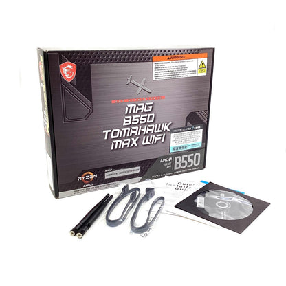 【全額返金保証】【最速発送】MSI マザーボード MAG B550 TOMAHAWK MAX WIFI 美品 動作確認済